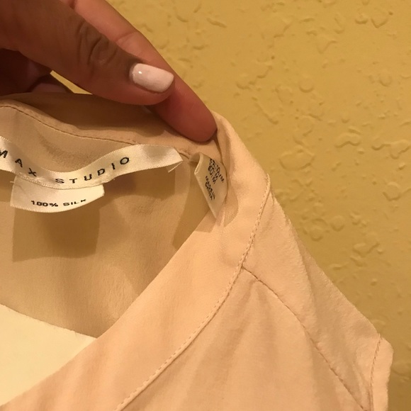 Max Studio silk blouse - Picture 3 of 4